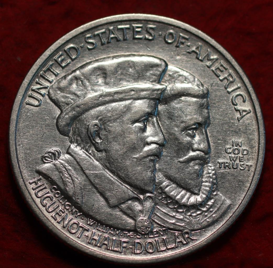 1924 Huguenot-walloon Silver Comm Half