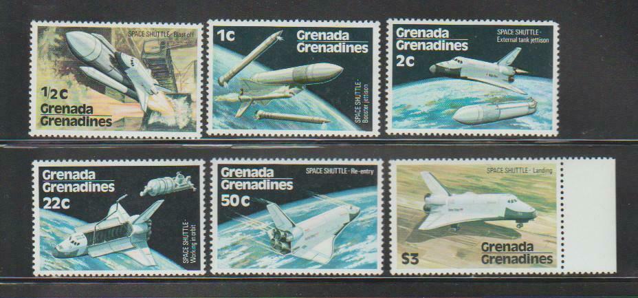 GRENADA GRENADINES STAMPS 1978 SPACE SHUTTLE MNH - MISC895