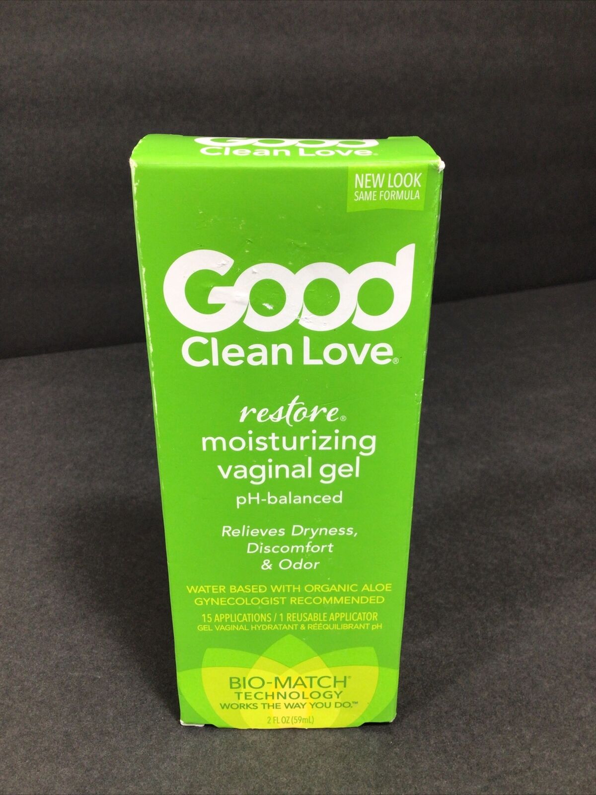 Good Clean Love Restore 2oz Ph Balance & Moisturize Vaginal Gel 15 Applications