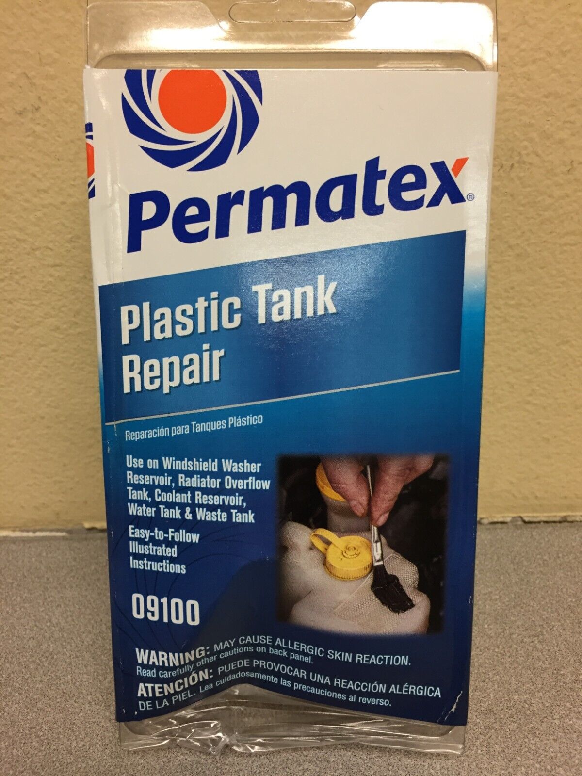 Permatex 09100 Plastic Tank Repair Kit For Plastic 3.2 Oz