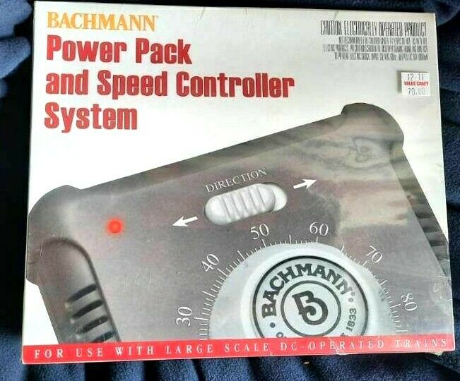 New Bachmann Power Pack And Speed Controller System Large Scale Dc.#44213
