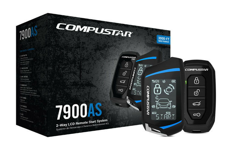 Compustar CS7900AS All-In-One 2-Way Remote Starter, Alarm, Keyless,