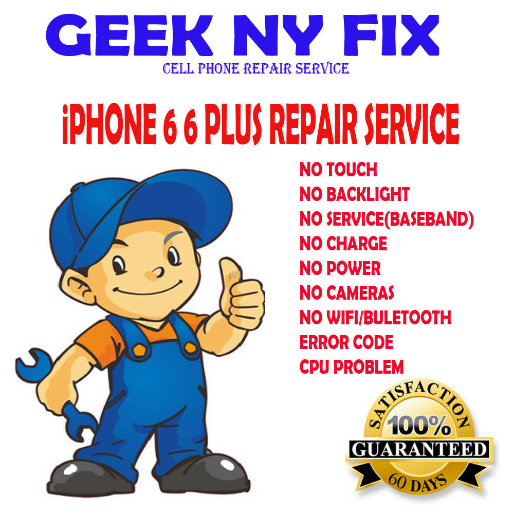 Repair Service For Iphone 6 Plus Touch IC Disease, no touch and grey bars,READ