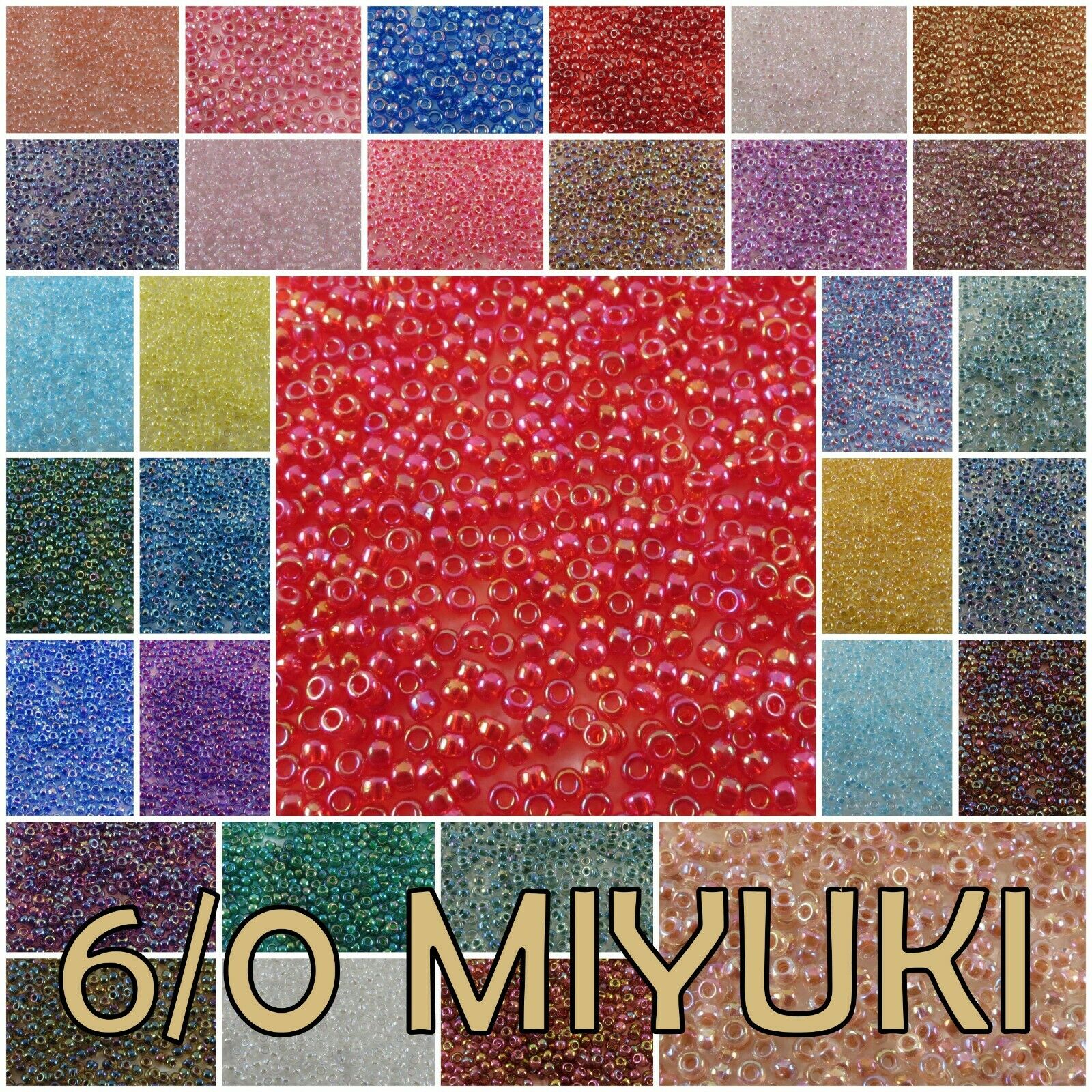 6/0 20 G Miyuki Round Seed Beads #234-367