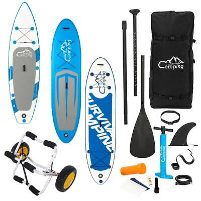 Inflatable Stand Up Paddle Board 11'/10' Wide Stance Anti-Slip Deck Adults