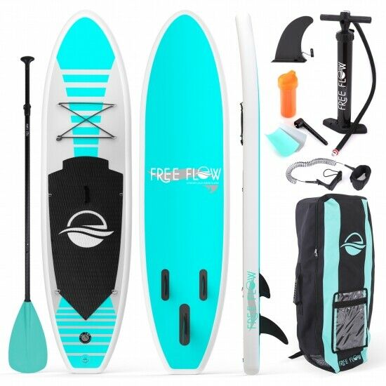 Serene-Life 10.5 FT Inflatable Stand Up Paddle Board (SUP) W/ Accessories