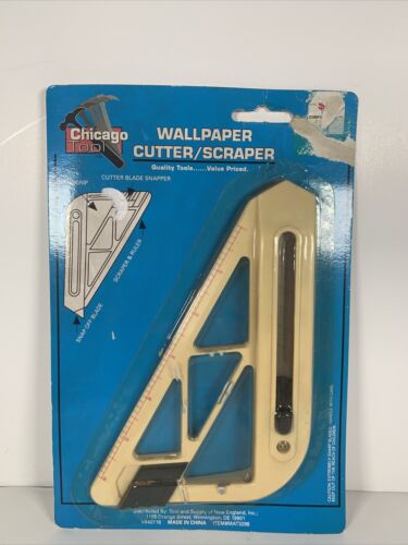Chicago Tool Wallpaper Cutter Scraper Tool Nip Nos Sealed Home Improvement Diy