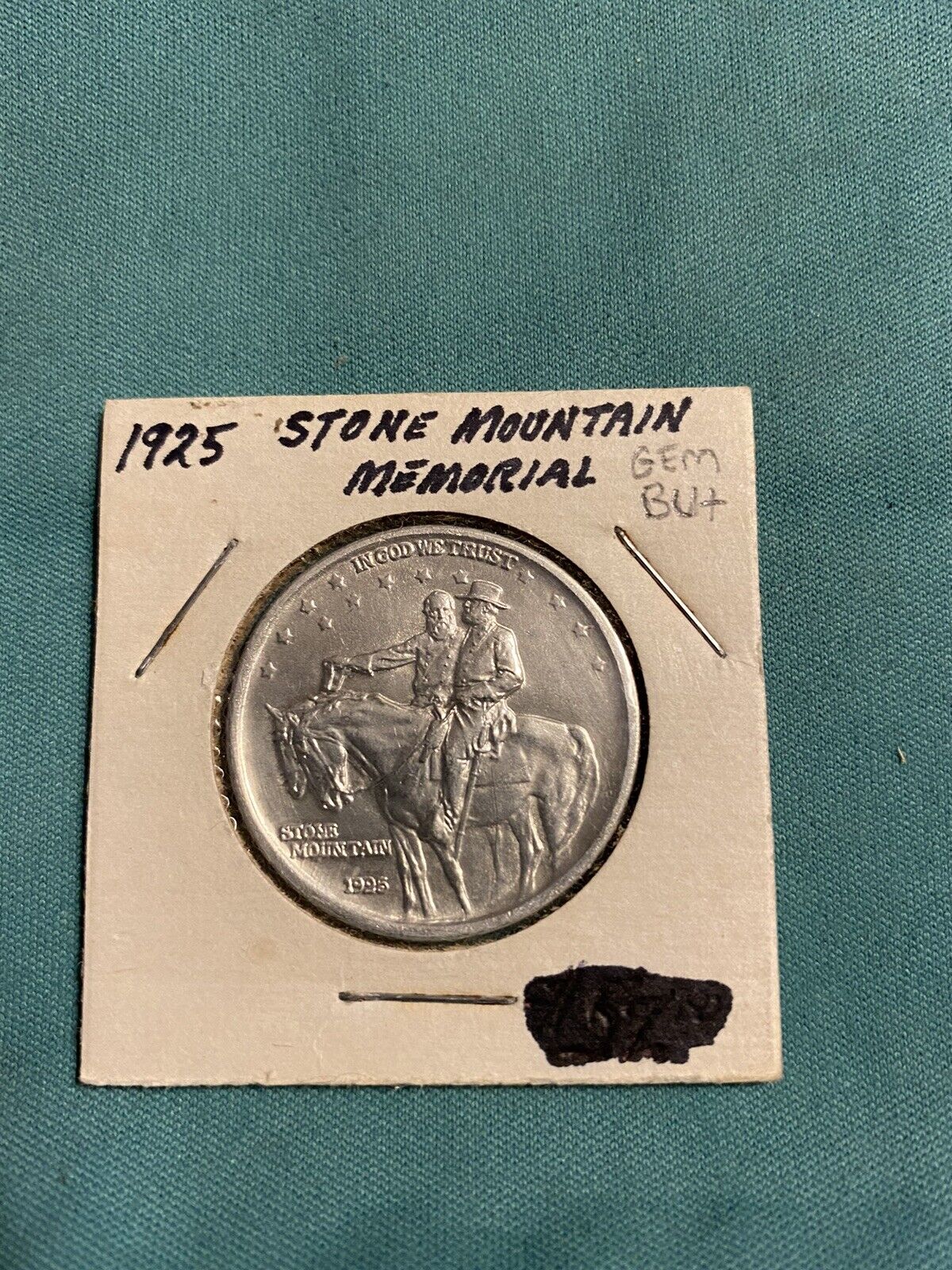 1925 stone mountain half dollar bu