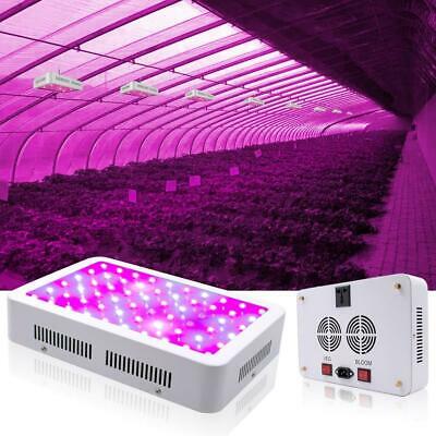 600W LED Grow Light with Bloom and Veg Switch Full Spectrum Plant Growing Light