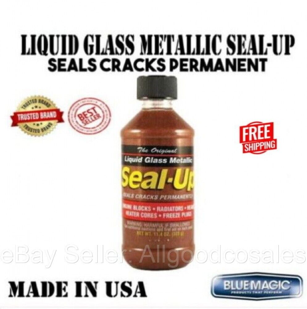 Cooling System Sealer Permanent Radiator Head Engine Block Heater Core Seal-Up