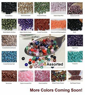 6/0 Toho Beads 10-Grams Glass Seed Beads PICK COLOR