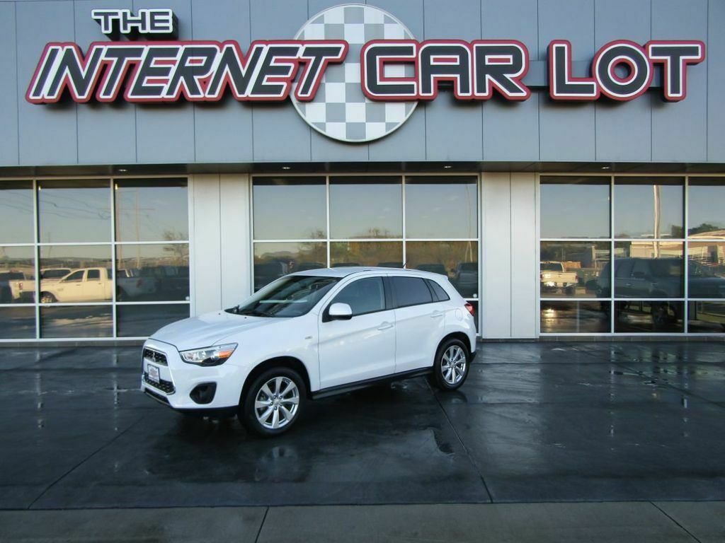 2015 Mitsubishi Outlander Sport Awd 4dr Cvt Es 2015 Mitsubishi Outlander Sport, White Pearl With 12777 Miles Available Now!