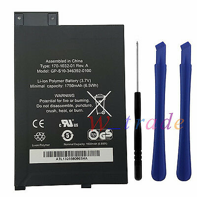 Genuine Oem New Battery 170-1032-00 For Amazon Kindle 3 Keyboard D00901 Graphite