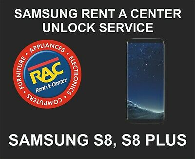 Samsung Rent A Center Unlock, Remove Service For Samsung S8, S8 Plus All