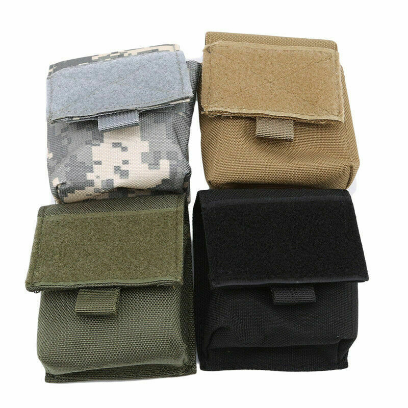 Tactical Cigarette Pouch Molle Small Case EDC Utility Holder  Slot Waist Pack US
