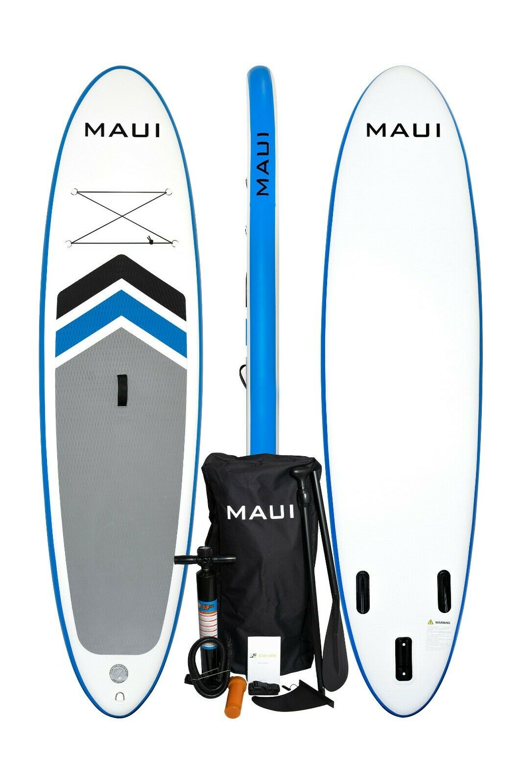 Maui Featherlight Inflatable Premium Stand Up Paddleboard Package Isup Kit
