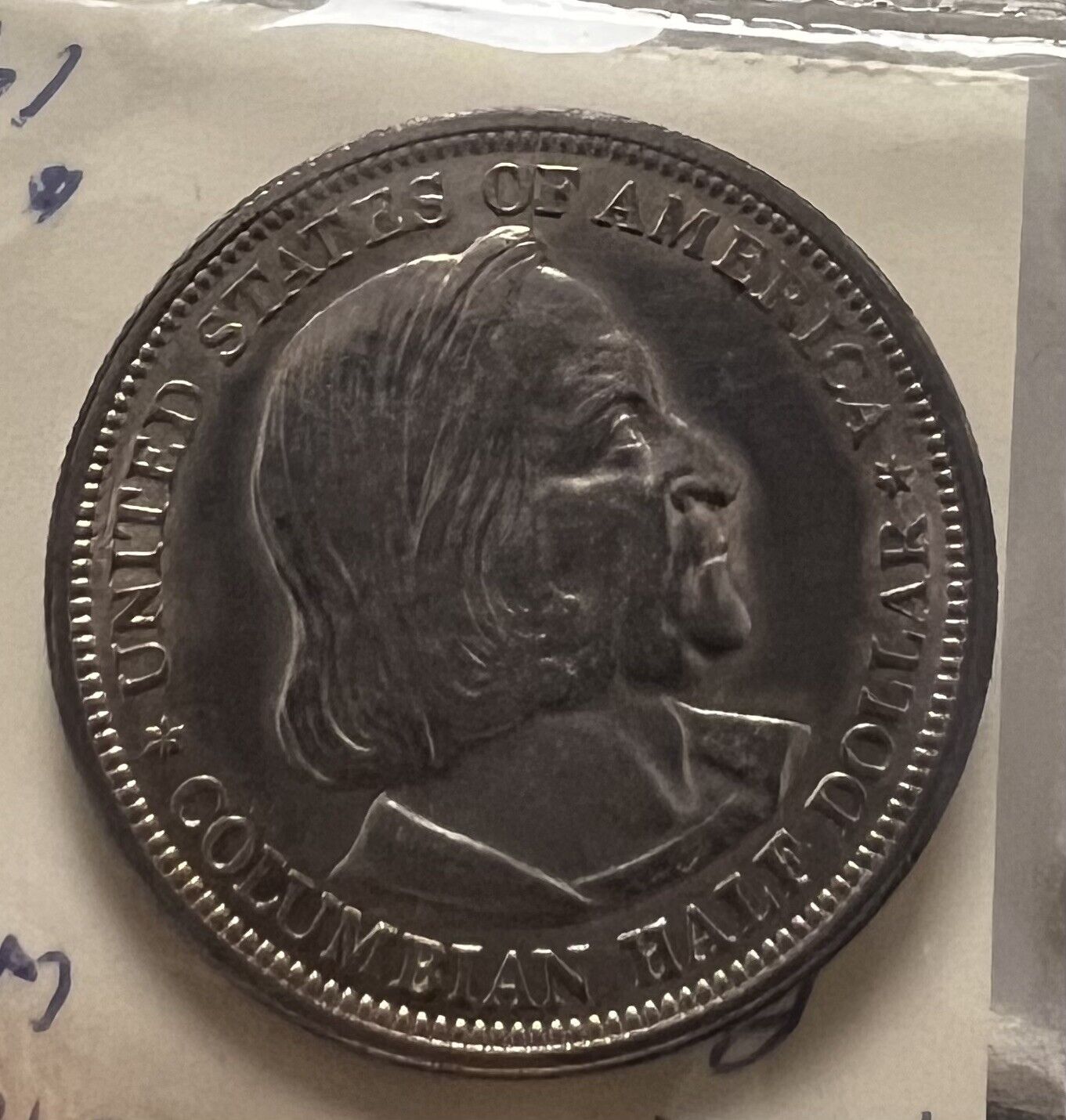 1892 Columbian Exposition Silver Half Dollar US Coin K56