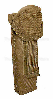 Us Military Molle Flashlight Pouch Coyote Or Knife Holder Utility Lbt-9037a New