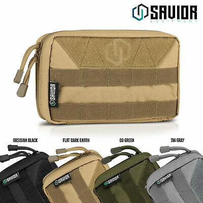 [SAVIOR] Tactical MOLLE Admin Pouch Waist Belt Utility Tool Gadget Bag Organizer