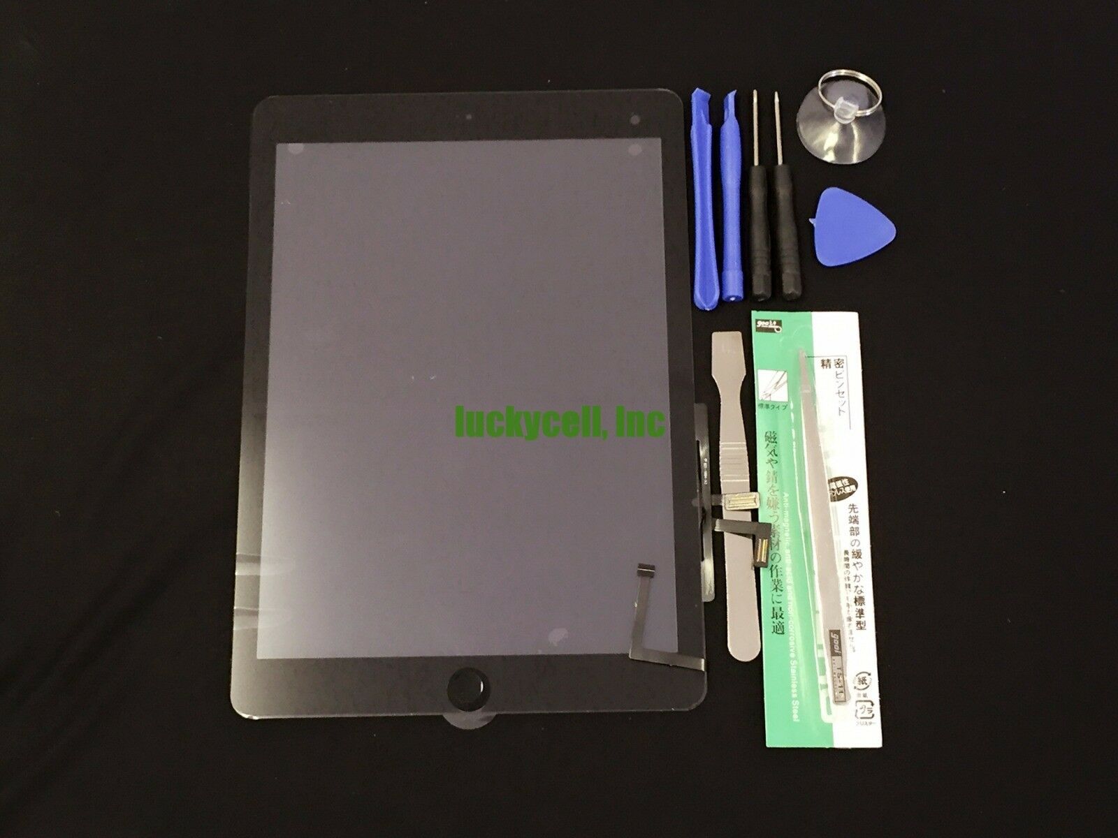iPad Air 1st Gen Touch Screen Glass Digitizer  + Adhesive + Home Button + Tools