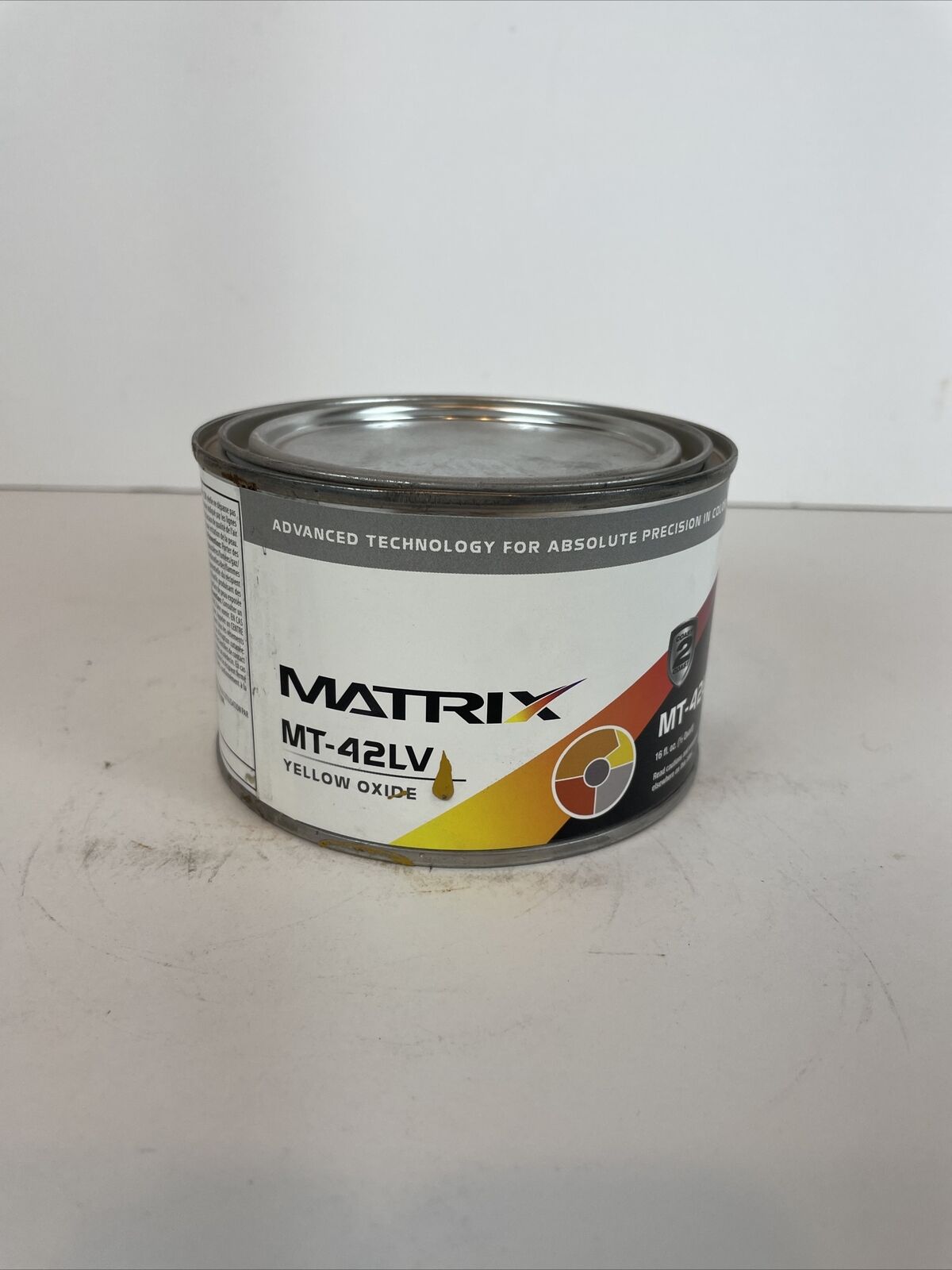 Matrix Paint Toner Half Quart Mt-42lv Yellow Oxide (mt-42) 16 Fl Oz