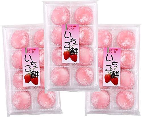 Fruits Mochi Daifuku Ichigo 7.4oz/210g 3pack