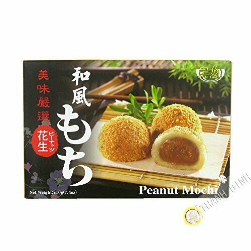 Japanese Rice Cake Mochi Daifuku Peanut 7.4 oz