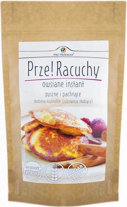 Instant Oat Pancakes Without Gluten 178g Pięć Przemian