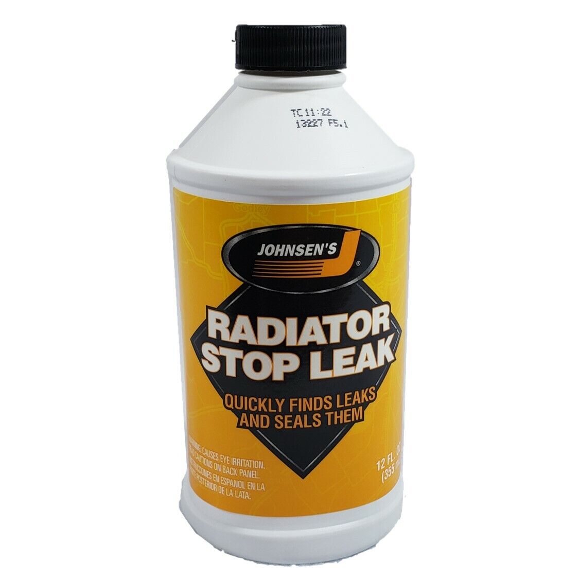 Johnsens Radiator Stop Leak Quickly Finds Leaks & Seal Them Usa 12oz Bottle
