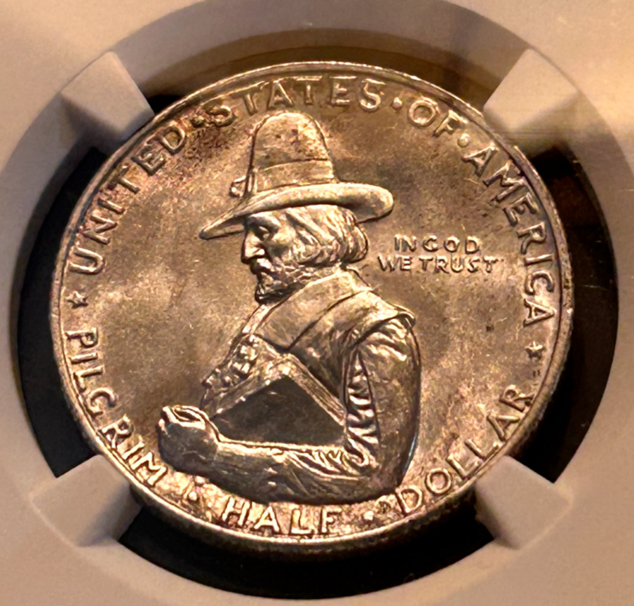 1920 Pilgrim 50C MS64 Commemorative Silver Half Dollar  NGC Certified