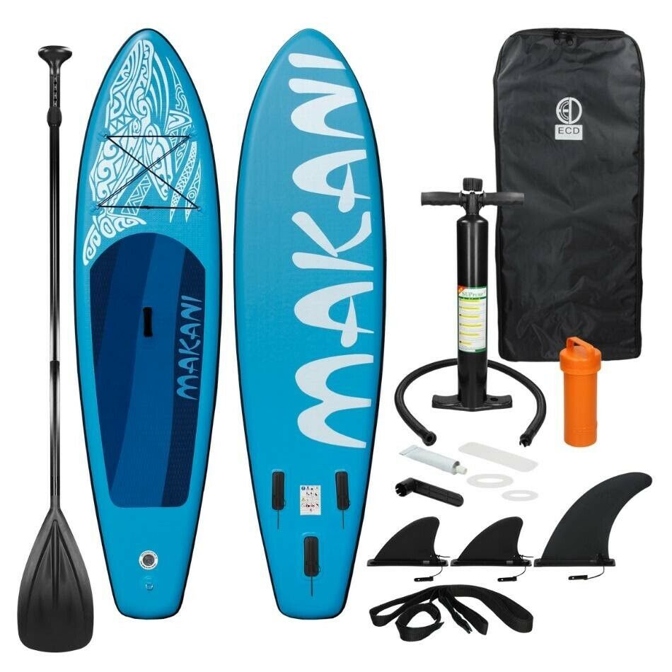 ECD Inflatable Stand Up Paddle Board - Premium SUP Accessories - Multiple Colors