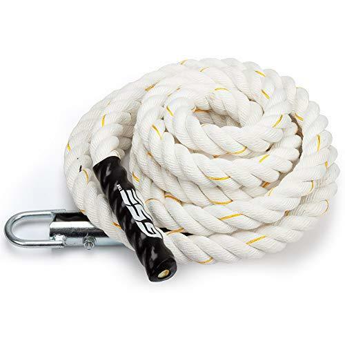 Exercise Gym Climbing Rope With Hook For Cross Fitness Strength Workout, 6 Sizes