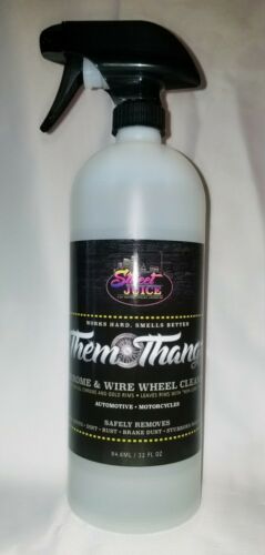 32oz Them Thangz Chome & Wheel Cleaner Street Juice Products