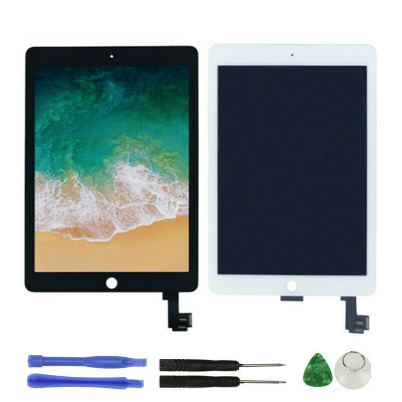 For iPad Air 2 A1566 A1567 Display Touch Screen Digitizer + 6Pcs Tool Kit
