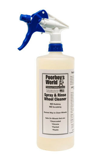 Poorboy's World Spray And Rinse Wheel Cleaner 32 Oz. Pb-srwc32
