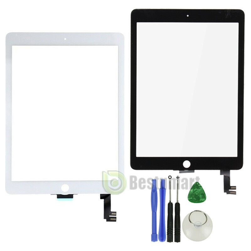 New Glass Touch Screen Digitizer Replacement For Ipad Air 2 2nd Gen,a1566,a1567