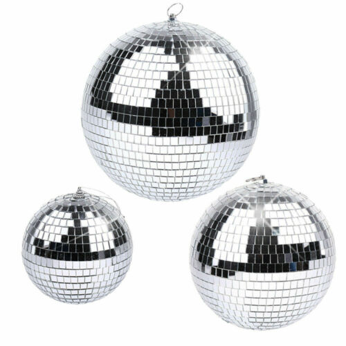 6-10"large Mirror Glass Disco Ball Dj Dance Home Party Bands Club Stage Lighting