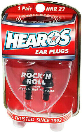 Hearos Rock'n Roll Ear Plugs (1 Pair)